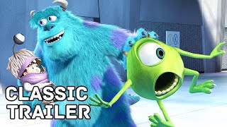 MONSTERS INC Trailer 2001 John Goodman Billy Crystal [upl. by Aicitan]