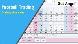 Betfair scalping tutorial on football markets when Betfair Trading [upl. by Lebama667]