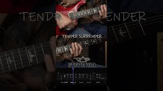 Steve Vai  Tender Surrender  ScreenTabs [upl. by Small]