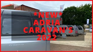 NEW Adria Caravans 2022  First Look [upl. by Hahsia]