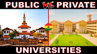 Public vs Private Universities in Ghana Which is better [upl. by Eelirem714]