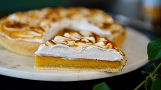 TARTE au potimarron meringuée la préfèrerezvous à la tarte au citron [upl. by Melise399]