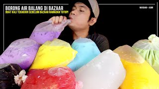 borong AIR BALANG buat kali terakhir Bazaar TUTUP Ft QeiASMR  Mukbang Malaysia [upl. by Jamil]