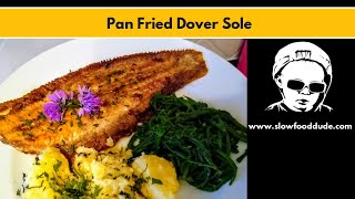 Pan Fried Dover Sole Recipe [upl. by Walrath]