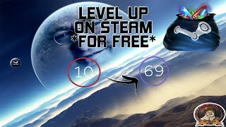 How to Level Up on Steam for FREE 2024 Ultimate Guide [upl. by Aihtniroc]