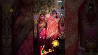 mvideo mvideoapp छठी मैया का श्री दीवार का song 🙏🌹❣️ [upl. by Belda]