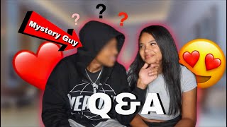 REVEALING THE MYSTERY GUY  QampA 😳 did we kiss [upl. by Oirom]