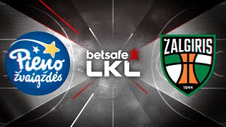 „BetsafeLKL“ rungtynių apžvalga „Pieno žvaigždės“  „Žalgiris“ 20240123 [upl. by Eittap]