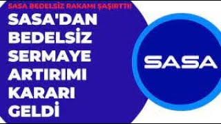 TEMETTÜ VERMEYECEĞİZ BU ORANDA BEDELSİZ YAPACAĞIZ DEDİLER REEDER VE SASA HİSSEDARLARI İZLESİNLER🚀 [upl. by Airamanna]