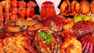 ASMR SPICY SEAFOOD OCTOPUS SQUID CRAB LOBSTER 매콤한 해물찜 모음집 COMPILATION EATING SOUNDS MUKBANG 먹방 [upl. by Winou]