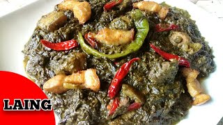 LAING RECIPE  Mas MASARAP pala kapag ganito ang ginawa mopanoorin mo ITO [upl. by Ellehcsar]