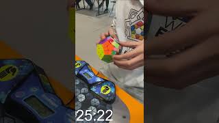 Megaminx solved in 3951s megaminx speedcube cubing rubiksspeedcube rubik [upl. by Ohce]