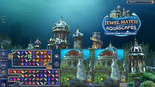 Jewel Match Aquascapes Collectors Edition  Gameplay CasualMatchthreeFind the differences [upl. by Palm]