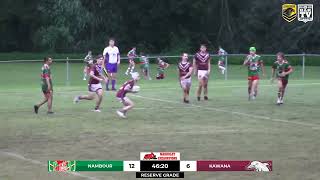 24 Reserve Grade Highlights Rnd 5 vs Nambour Crushers [upl. by Argyle185]