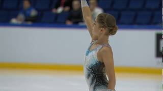 Alena Kostornaia  2019 Finlandia Trophy SP [upl. by Esertal]