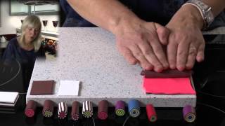 Polymer Clay Tutorial  How to Make Simple Canes [upl. by Narmi]