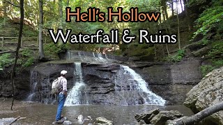 Hells Hollow Waterfall amp Ruins  McConnells Mill State Park [upl. by Rusell]