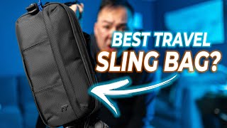 BEST TRAVEL SLING BAG  Tomtoc Wander T26 Sling [upl. by Flo]