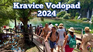 Kravica Waterfall  Vodopad čudesna priroda u BIH obilazak 2024 [upl. by Hanschen]