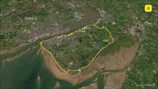 Ride Round Wirral Circular Route [upl. by Amehsat]