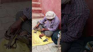 Purane chappal ko nya banane ka trick indian short video reel [upl. by Assirod]