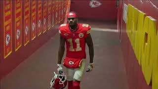 Marquez Valdes Scantling ANGRY after dropping the game winner Chiefs vs Eagles [upl. by Edecrem582]