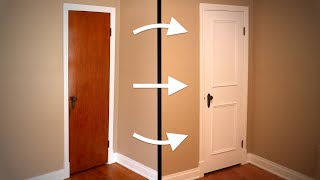 How to update an old interior door [upl. by Clarkin]