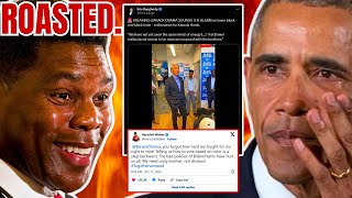 NFL Great Herschel Walker ROASTS Barack Obama over his RANT to Black Americans NOT VOTING for Kamala [upl. by Quillan]