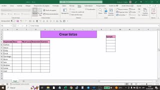 🤔¿ Como CREAR LISTAS con validación de datos en excel 🤔 [upl. by Esmerolda]