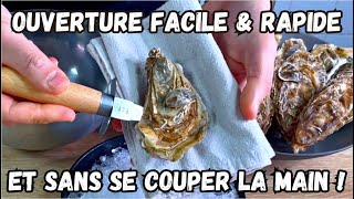 Comment ouvrir de huîtres sans se couper 🦪🔪 [upl. by Arv]