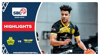 SBL 2021 Highlights  BBC MontheyChablais VS Starwings Basket [upl. by Devondra]