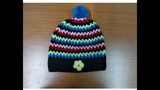 शिका ही सुंदर टोपी विणायलाdiy crochet hatvinkam marathiक्रोशा विणकामcrosia baby cap [upl. by Higley]