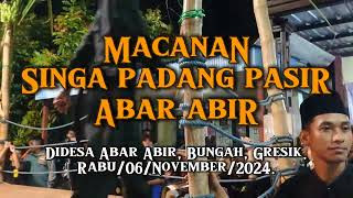 MACANAN SINGA PADANG PASIR ABAR ABIR part 17 [upl. by Esinert197]