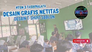 Desain Grafis Netitas  Membuat Desain Sablon Tshirt [upl. by Noral]