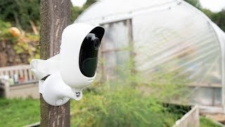 Reolink Argus Pro 100 Wireless Security Camera and Never Needs Charging Review amp GIVEAWAY [upl. by Adeehsar]