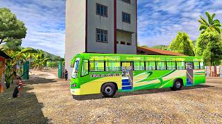 Royal Coach Bus Driving  Ets2  Indian Bus Mod  Bus Wala Game  AkiGamingTech [upl. by Alludba]