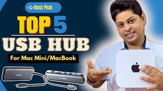 MustHave USB Hubs for Mac MiniMacBook  Top 5 Picks in 2023 [upl. by Gniy]