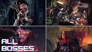 Resident Evil Revelations  All Bosses [upl. by Olney]