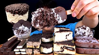 ASMR 오레오 디저트파티🎉오레오 치즈케이크 오레오 아이스크림 오레오 쿠키 먹방 Oreo Dessert Cheese Cake Cookie Ice Cream MuKBang [upl. by Neelac]