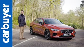 Volvo S60 saloon 2020 indepth review  Carbuyer [upl. by Einon]