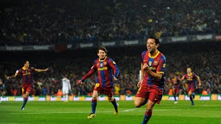 Barcelona 50 Real Madrid 201011 Highlights ITALIANO TREVISANI [upl. by Lechner]