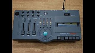 Fostex Multitracker XR3 messing around with an old school 4 track recorder [upl. by Ahsiuqal]