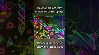 Best top 10 in 2024 Anathema by nikroplays gddemon extremedemon [upl. by Kwarteng893]