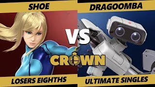 Crown 2019 SSBU  Dragoomba ROB Vs ACARA  Shoe ZSS Smash Ultimate Tournament Losers Eighths [upl. by Portugal]