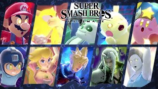 All Final Smashes Sephiroth update  Super Smash Bros Ultimate ᴴᴰ [upl. by Fassold14]