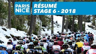 Résumé  Étape 6  ParisNice 2018 [upl. by Ennazus]