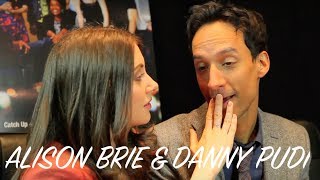 Alison Brie amp Danny Pudi Interview [upl. by Candide927]