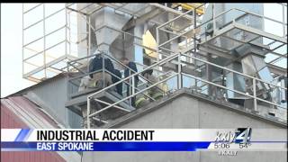 Man recovering from auger accident [upl. by Aihsa]