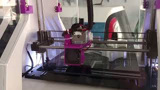 Robo3d r1 plus with e3d v6 and titan extruder print flexible filament [upl. by Cocks]