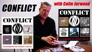 CONFLICT  Colin Jerwood interview amp unboxing Statement Of Intent [upl. by Dadirac248]